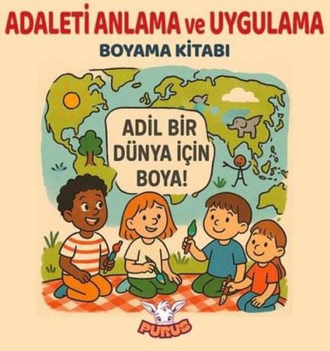 Adaleti Anlama ve Uygulama Boyama Kitabı | Kitap Ambarı