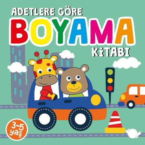 Adetlere Göre Boyama Kitabı 3-5 Yaş