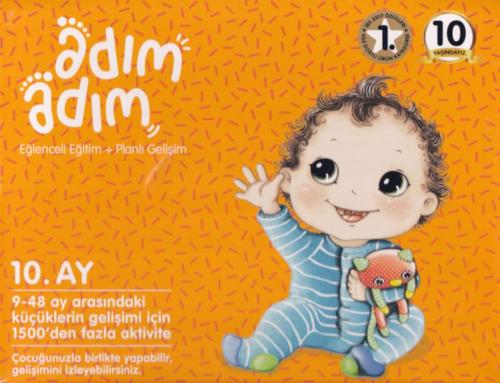 Adım Adım Bebek Eğitim Seti 10. Ay | Kitap Ambarı