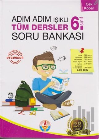 Adım Adım Işıklı 6. Sınıf Tüm Dersler Soru Bankası | Kitap Ambarı