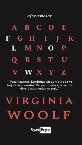 Aforizmalar - Virginia Woolf | Kitap Ambarı