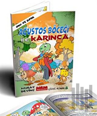 Ağustos Böceği ile Karınca Oku ve Boya | Kitap Ambarı