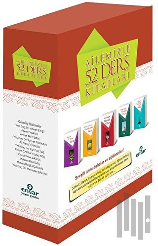 Ailemizle 52 Ders Kitapları (5 Kitap Takım) | Kitap Ambarı