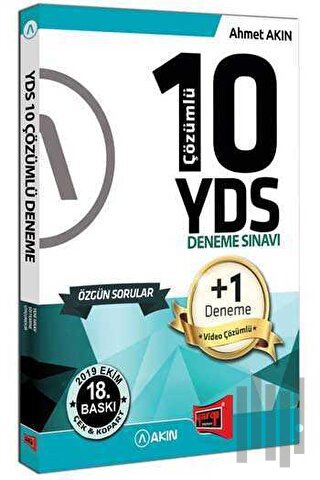 Akın Dil Yargı YDS 10+1 Deneme Video Çözümlü