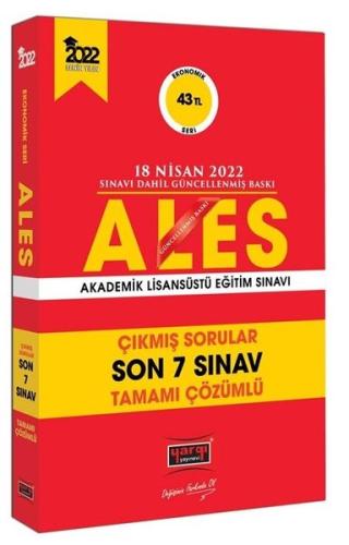 ALES Ekonomik Seri Son 7 Sınav Çıkmış Sorular - 18 Nisan 2022 Sınavı D