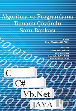 Algoritma ve Programlama Tamamı Çözümlü Soru Bankası | Kitap Ambarı