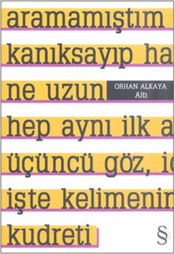 Altı | Kitap Ambarı