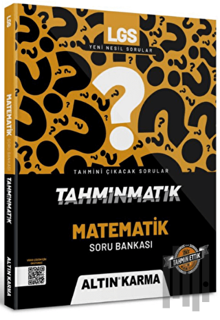 Altınkarma Tahminmatik LGS 8. Sınıf Matematik Soru Bankası