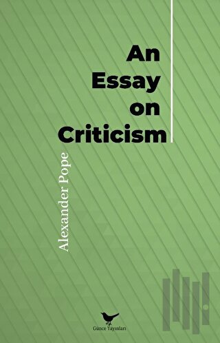 An Essay on Criticism | Kitap Ambarı