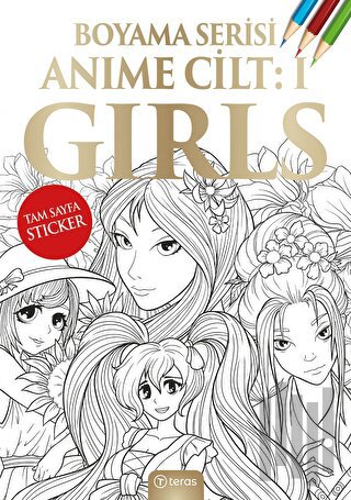 Anime Boyama Cilt I: Girls | Kitap Ambarı