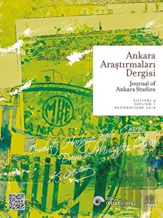 Ankara Araştırmaları Dergisi Cilt: 6 Sayı: 1 Haziran 2018 | Kitap Amba