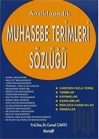 Ansiklopedik Muhasebe Terimleri Sözlüğü