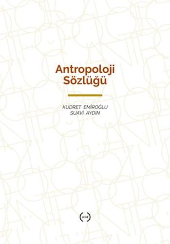 Antropoloji Sözlüğü | Kitap Ambarı