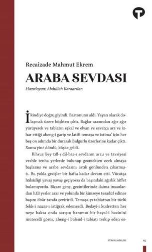 Araba Sevdası | Kitap Ambarı