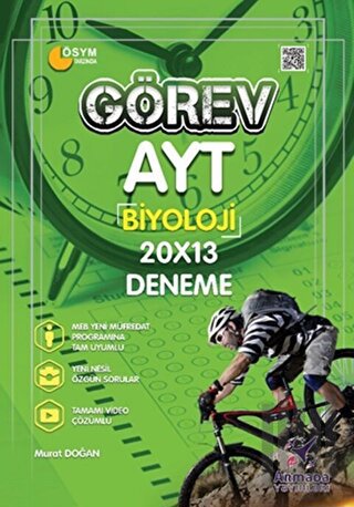 Armada Görev YKS AYT Biyoloji Deneme 20X13 Video Çözümlü