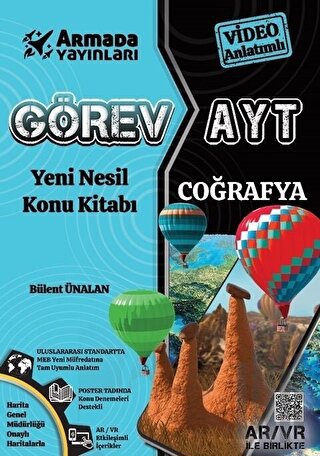 Armada Görev YKS AYT Coğrafya Konu Kitabı Yeni Nesil