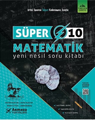 Armada Süper 10.Sınıf Matematik Yeni Nesil Soru Kitabı | Kitap Ambarı