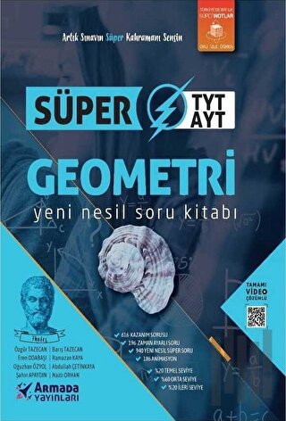 Armada YKS TYT AYT Geometri Süper Soru Kitabı Yeni Nesil