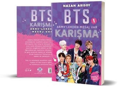 Army'lerden Mesaj Var - BTS Cilt 1 - Kokulu Kitap - Poster ve Sticker 