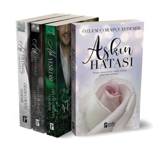 Aşkla Seven Adamlar Seti 1 - 4 Kitap Takım