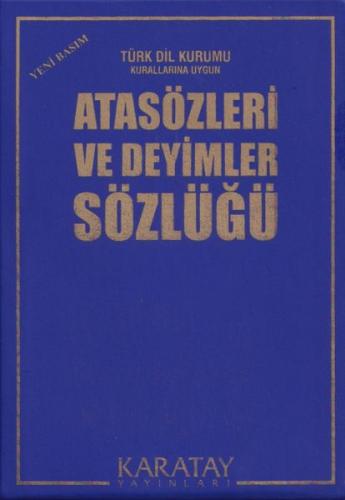Atasözleri ve Deyimler Sözlüğü (Yeni Basım) (Ciltli) | Kitap Ambarı