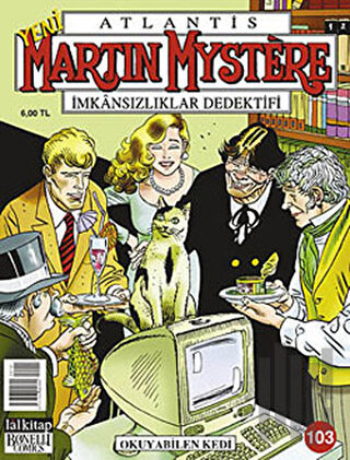 Atlantis Yeni Martin Mystere Yeni Seri Sayı: 103 Okuyabilen Kedi | Kit