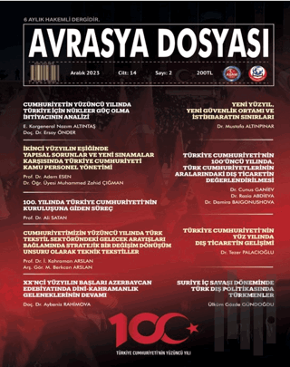 Avrasya Dosyası Sayı: 14/2 | Kitap Ambarı