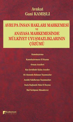Avrupa İnsan Hakları Mahkemesi ve Anayasa Mahkemesinde Mülkiyet Uyuşmazlıklarının Çözümü
