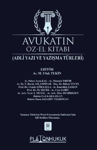 Avukatın Öz-El Kitabı (Adli Yazı ve Yazışma Türleri) | Kitap Ambarı