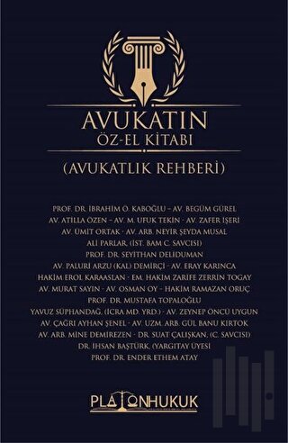 Avukatın Öz-El Kitabı (Avukatlık Rehberi) (Ciltli)
