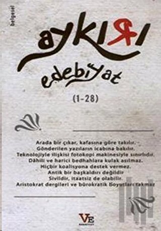 Aykırı Edebiyat (1 - 28)