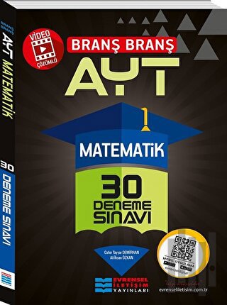AYT Branş Branş Video Çözümlü Matematik 30 Deneme Sınavı | Kitap Ambar