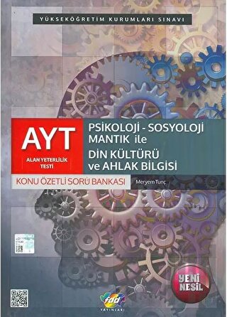 AYT Felsefe Grubu ve Din Kültürü Soru Bankası