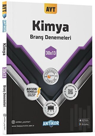 AYT Kimya 30x13 Branş Denemeleri