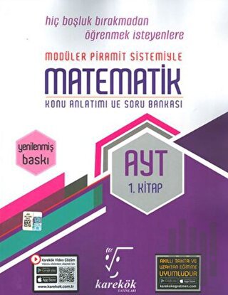 AYT Matematik 1.Kitap Konu Anlatımlı ve Soru Bankası | Kitap Ambarı