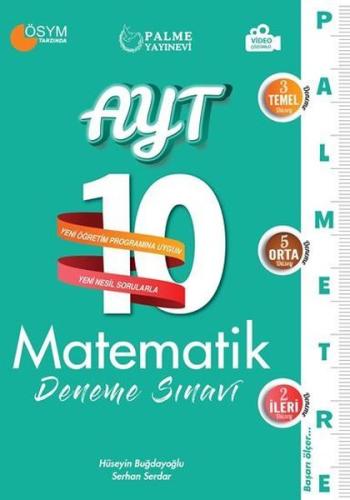 AYT Matematik 10 Deneme Video Çözümlü