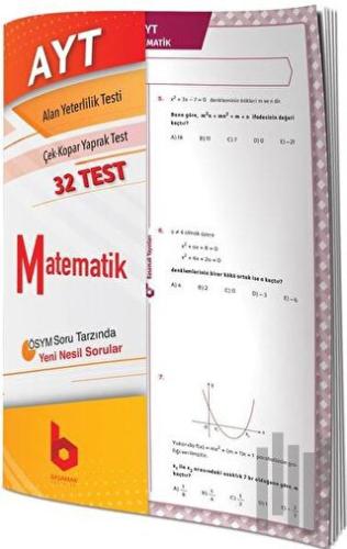 AYT Matematik Temel Yeterlilik Çek Kopar Yaprak Test