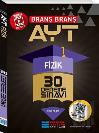 AYT Video Çözümlü Fizik 30 Deneme Sınavı | Kitap Ambarı
