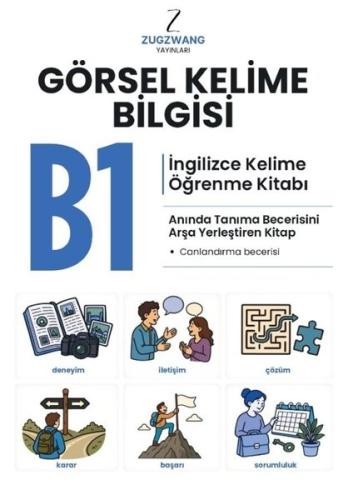 B1 Görsel Kelime Bilgisi - İngilizce Kelime Öğrenme Kitabı