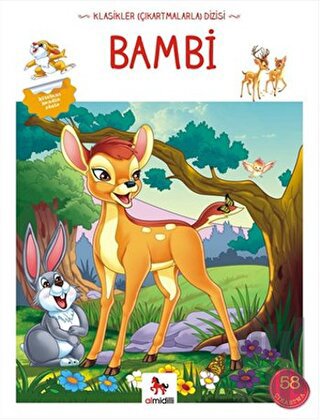 Bambi - Klasikler Çıkartmalarla Dizisi | Kitap Ambarı