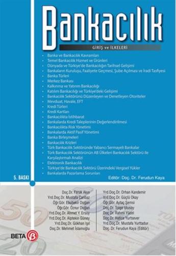 Bankacılık Giriş ve İlkeleri