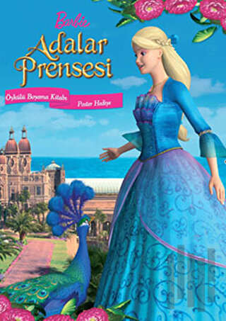 Barbie Adalar Prensesi - Öykülü Boyama Kitabı | Kitap Ambarı