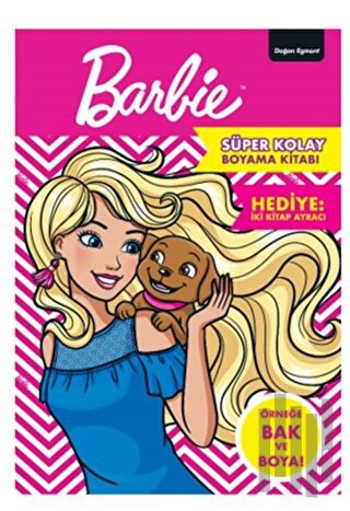 Barbie Süper Kolay Boyama Kitabı