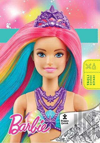 Barbie Taçlı Boyama Kitabı | Kitap Ambarı