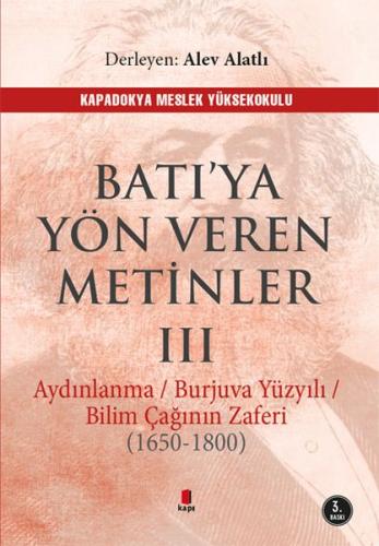 Batı’ya Yön Veren Metinler 3 | Kitap Ambarı