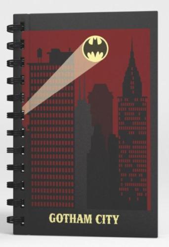 Batman Gotham City Spiralli Defter Siyah | Kitap Ambarı