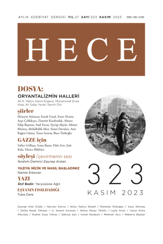 Hece Dergisi - Sayı: 323 Kasım 2023 | Kitap Ambarı