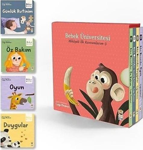 Bebek Üniversitesi 3 Seti - 4 Kitap Takım