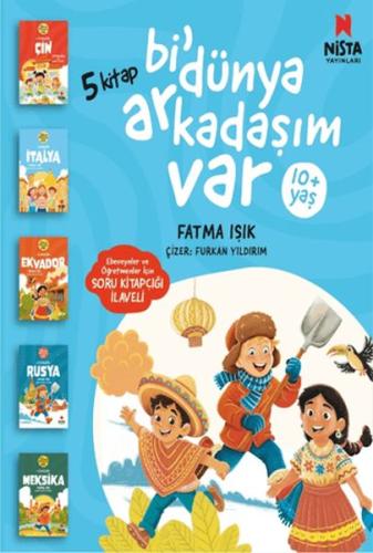 Bi' Dünya Arkadaşım Var (5 Kitap + Soru Kitapçığı) | Kitap Ambarı