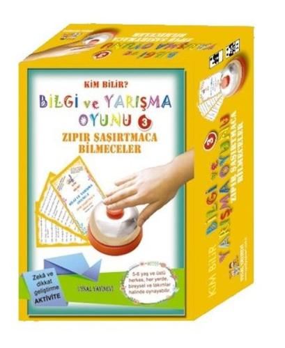 Bilgi ve Yarışma Oyunu 3 - Zıpır Şaşırtmaca Bilmeceler | Kitap Ambarı